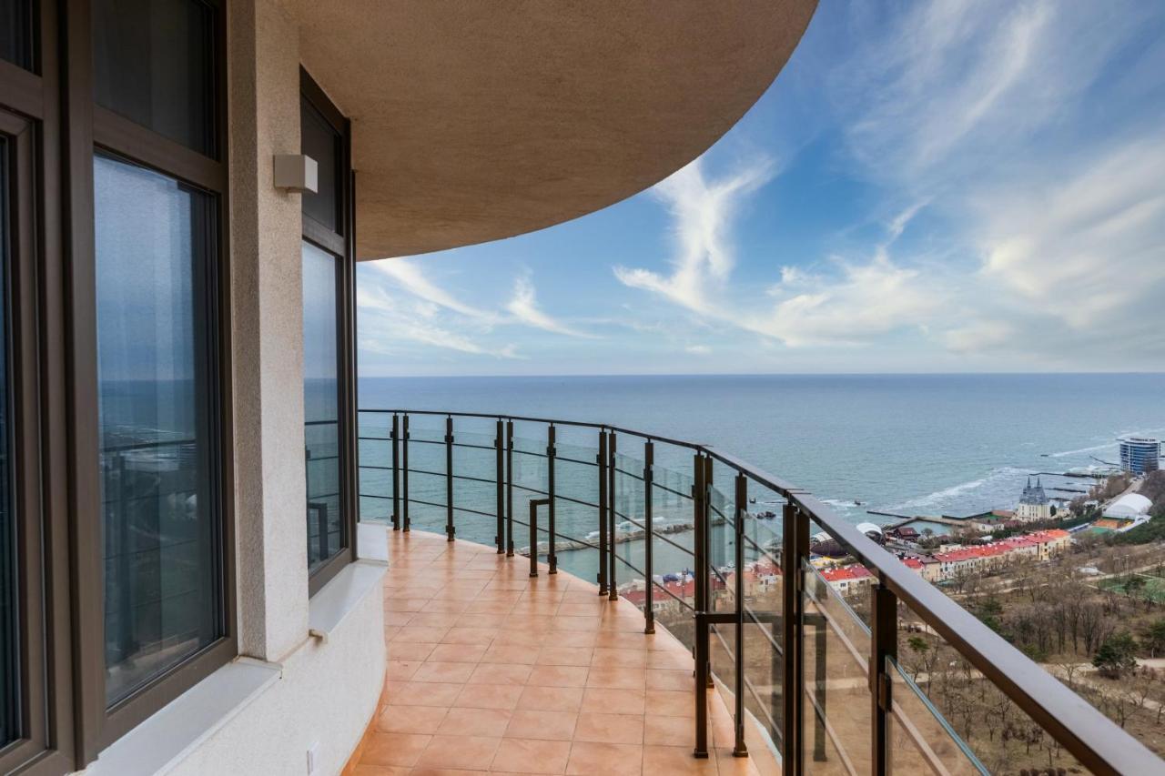 44 Pearl 1-Bedroom Panoramic Sea View Apartment Odessa Ngoại thất bức ảnh