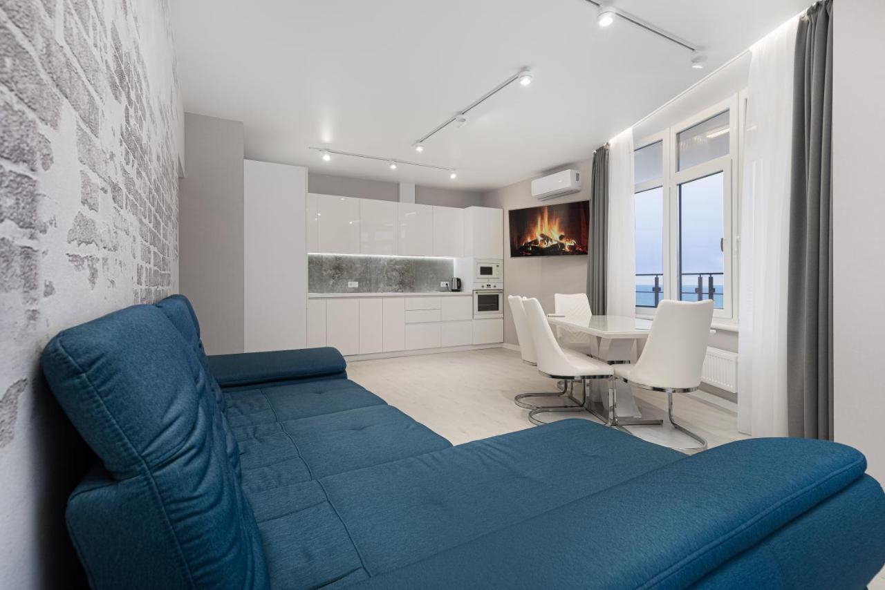 44 Pearl 1-Bedroom Panoramic Sea View Apartment Odessa Ngoại thất bức ảnh